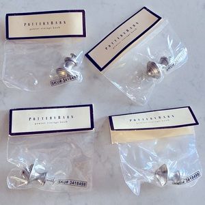 Pottery Barn drawer pulls/knobs brushed nickel finish